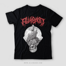 Metal shirt design titled On Mountain Top
