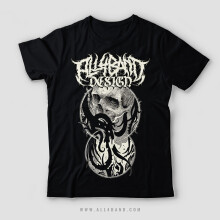 Metal shirt design titled Consumed by Void