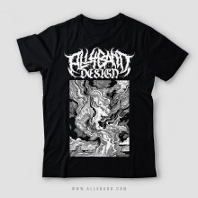 Metal band shirt design titled In Flames